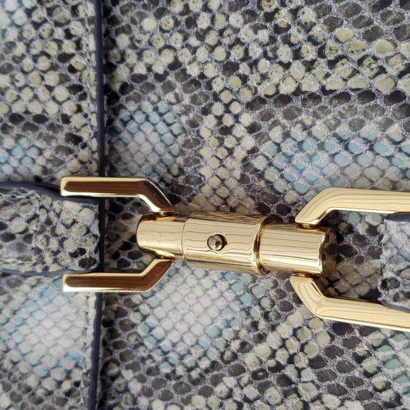 GILI Green Blue Snakeskin Handbag!! - Picture 2 of 15